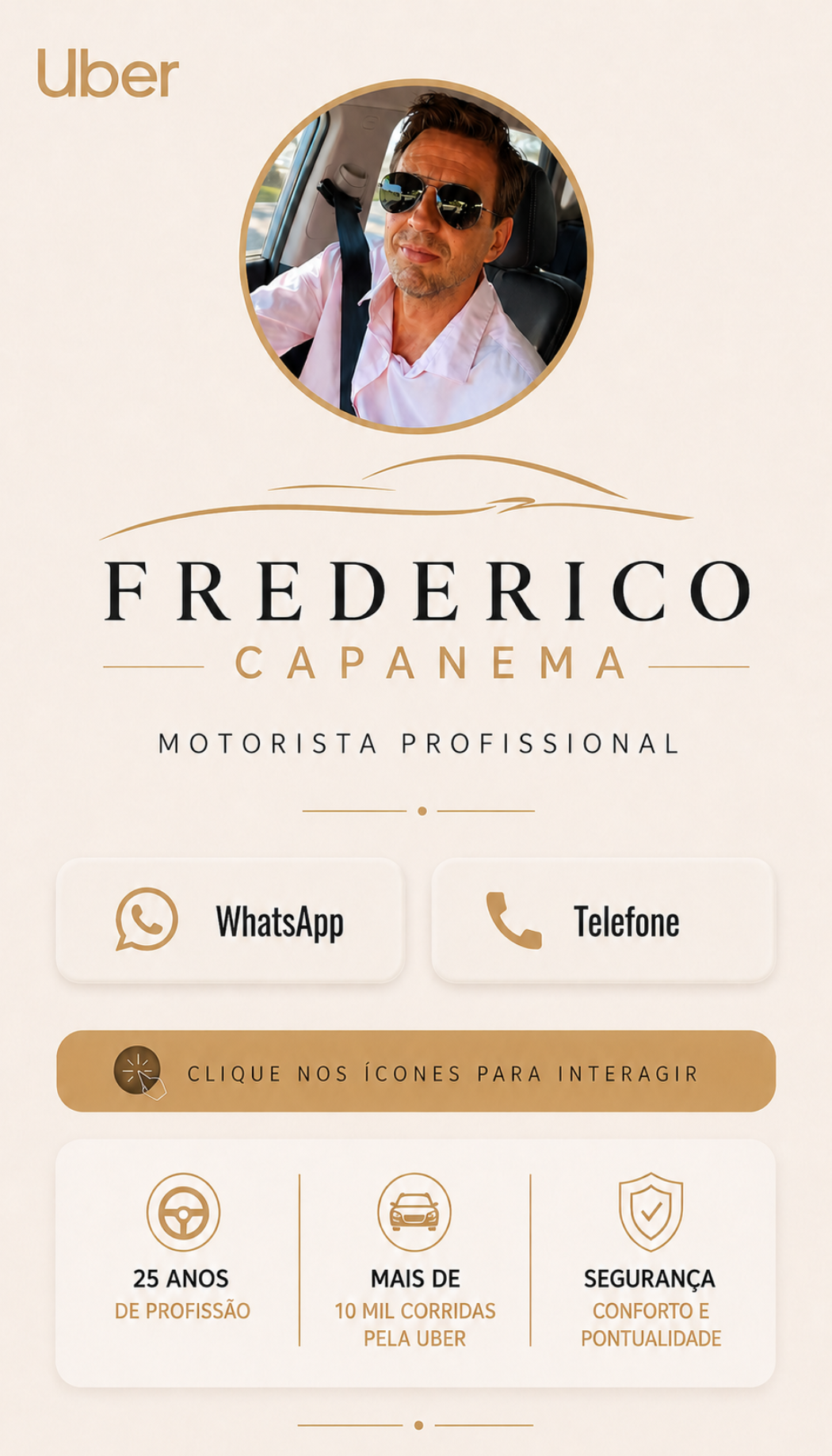 Cartão virtual de Frederico Capanema